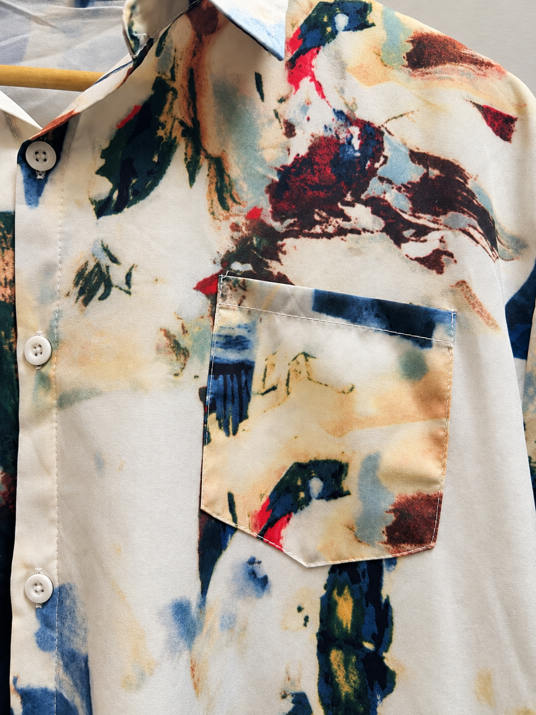 Camisa Vintage Abstracta XL