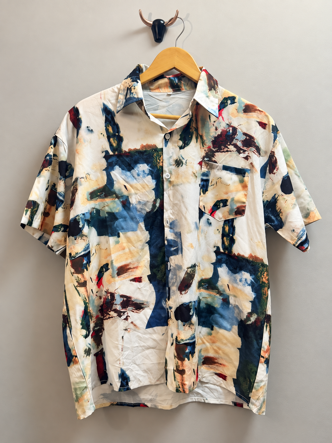 Camisa Vintage Abstracta XL