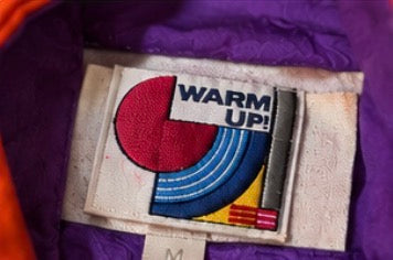 Chaqueta Vintage 90s Winterset Naranja & Morada