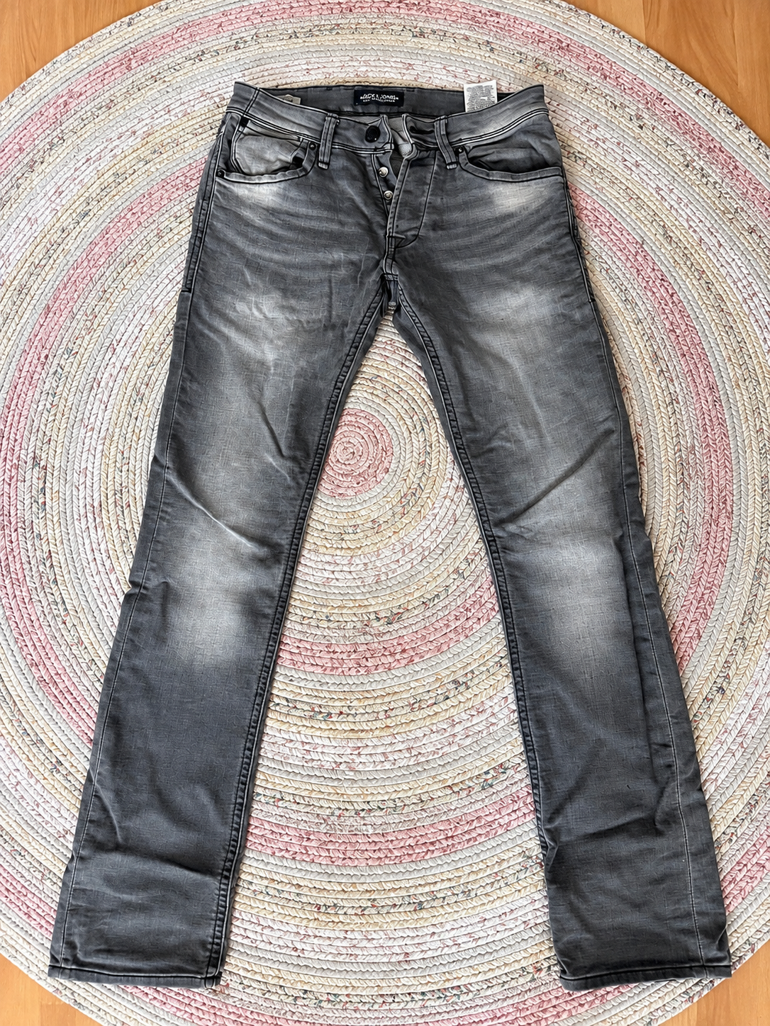 Jack & Jones Glenn Slim Fit · Jeans Gris Lavado · W28 L32