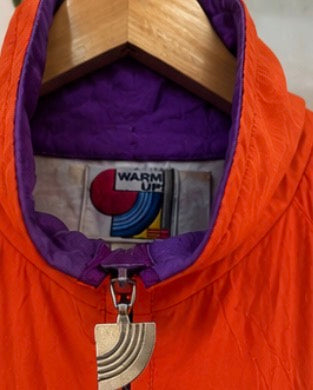 Chaqueta Vintage 90s Winterset Naranja & Morada