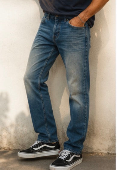 SIKSILK Denim Azul Lavado · Talla S