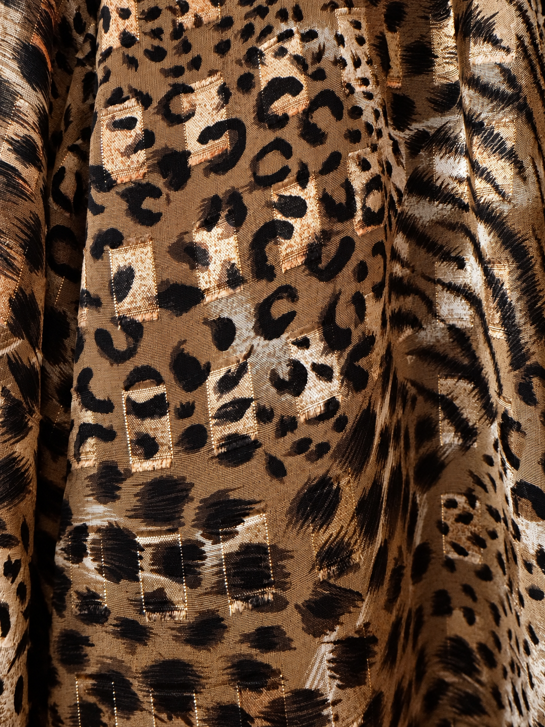 Camisa Vintage Multileopardo · Y2K