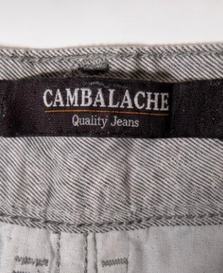 Vaquero Cambalache Gris Claro Vintage Hombre | Corte Recto