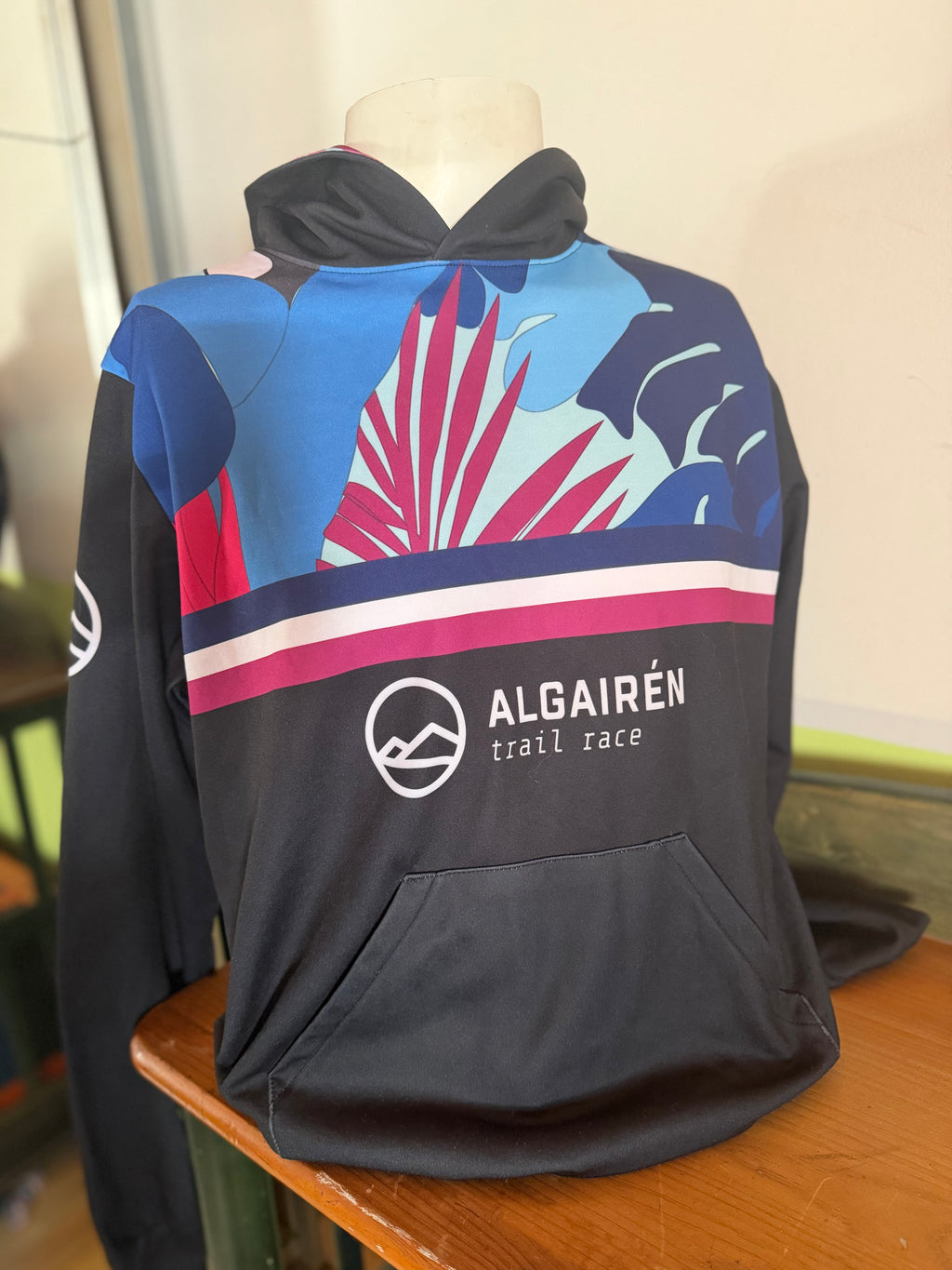 Sudadera Trail Running Algairén con Capucha | Talla S | Unisex