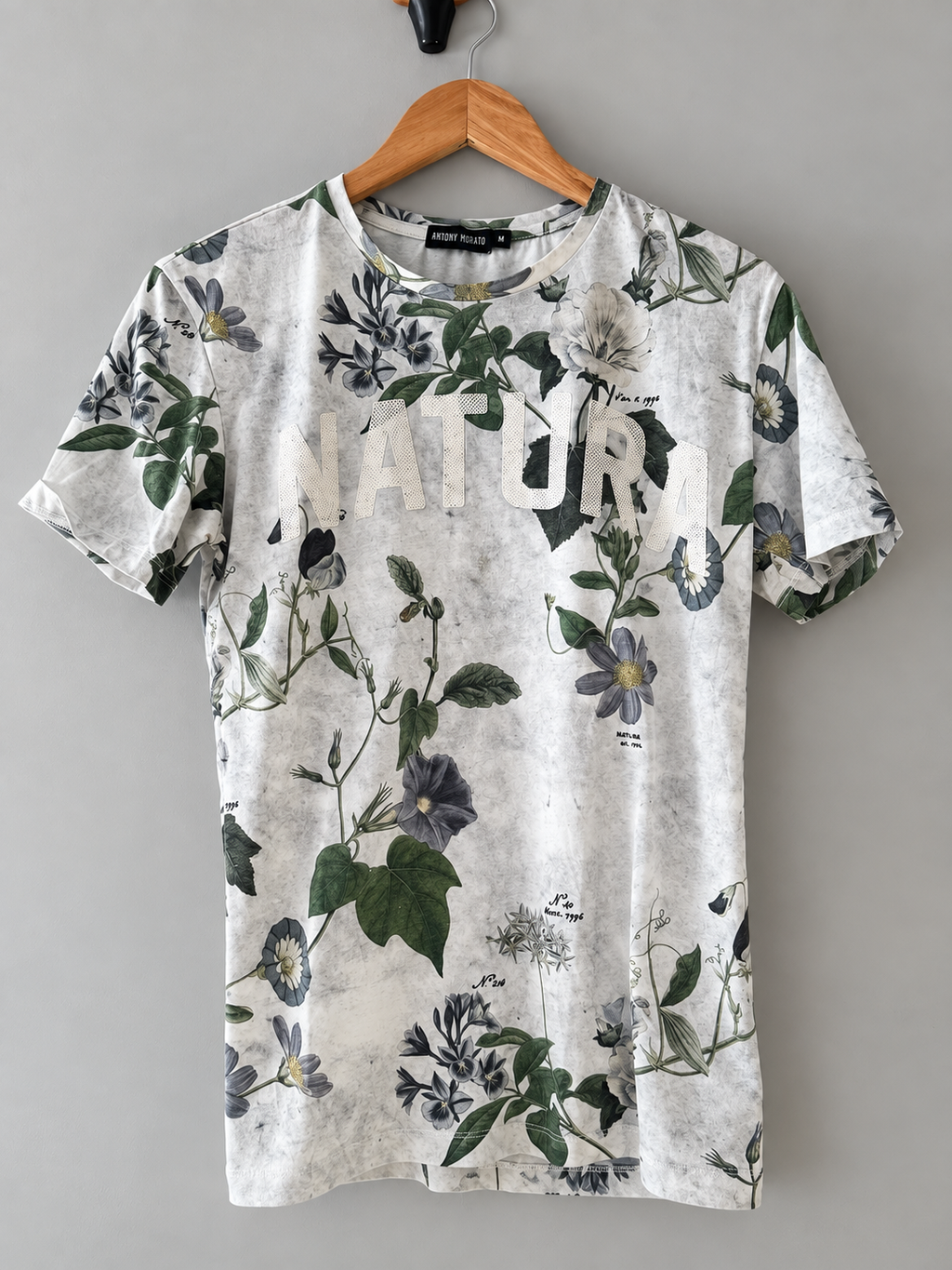 Camiseta Antony Morato Floral “Natura” · Talla M