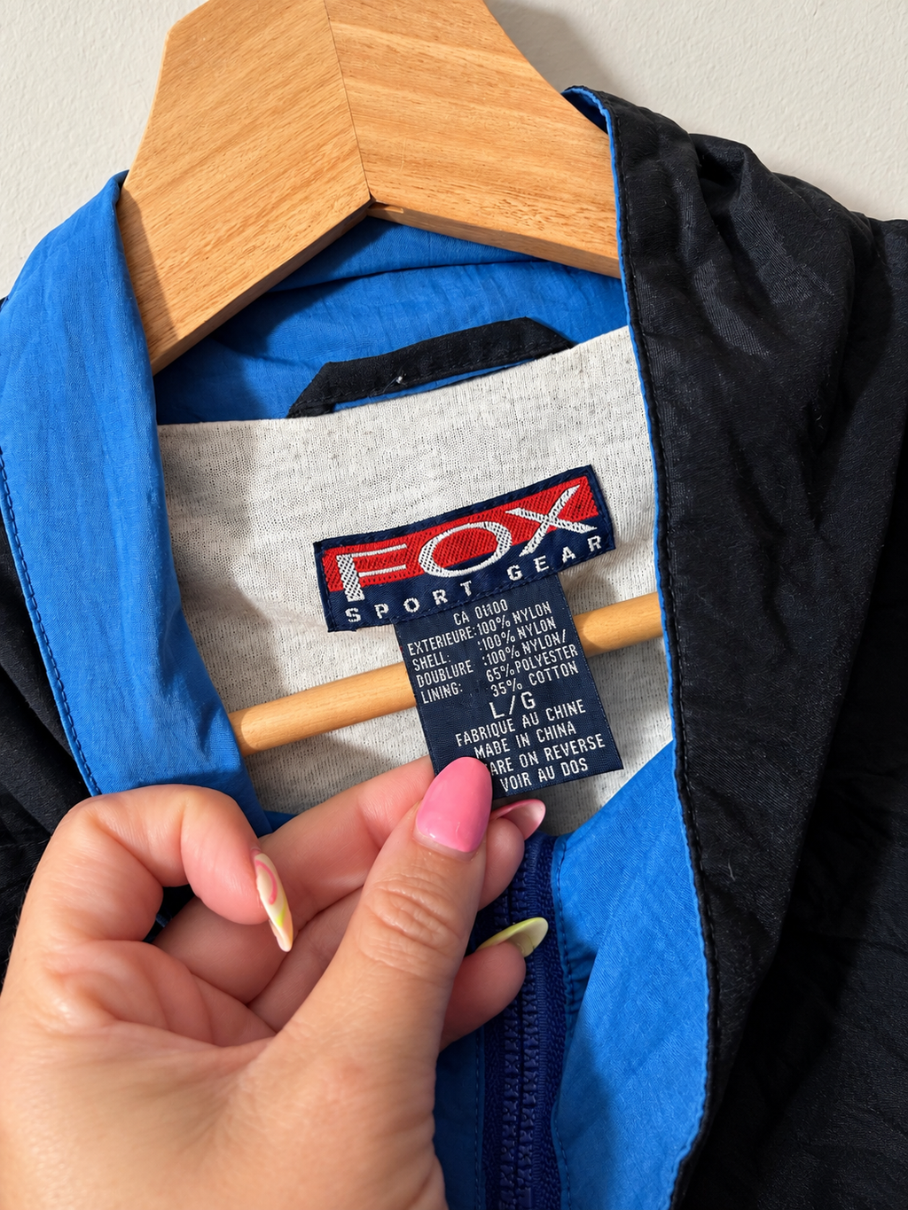 Chaqueta Vintage Fox Sport Competition · 90s