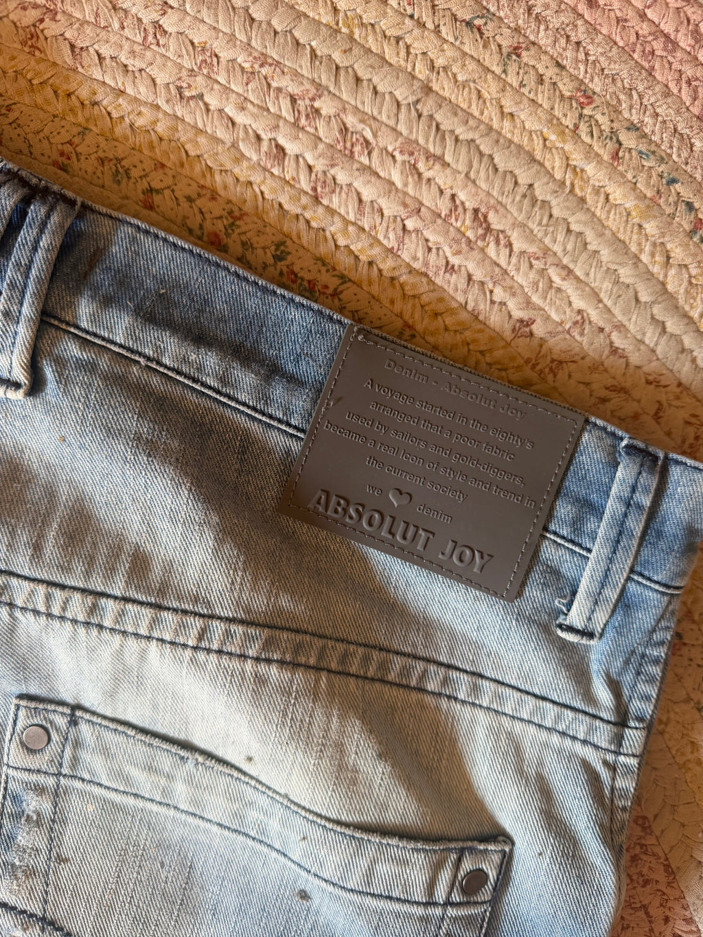 Vaquero vintage Absolut Joy Y2K – Talla L