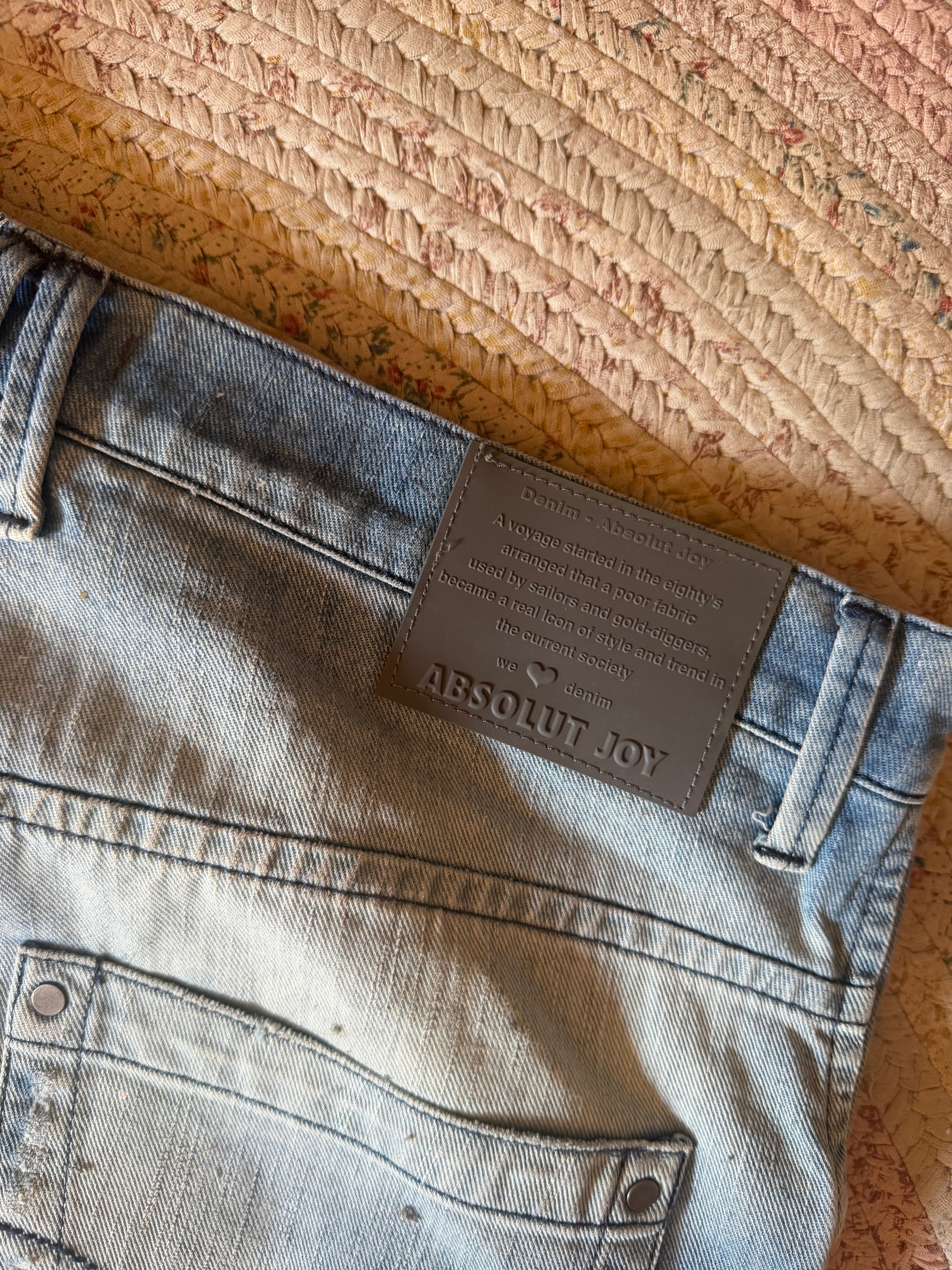Vaquero vintage Absolut Joy Y2K – Talla L