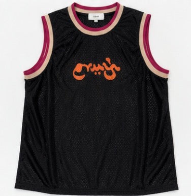 GRMY Mesh Tank Top Negra Streetwear - Talla L