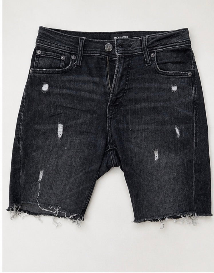Short Vaquero Negro Jack & Jones Skinny Liam | Adonay Vintage