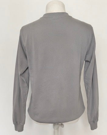 Sudadera Aftermath Gris Calavera con Strass - Talla M