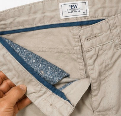 Bermuda Chino Beige Easy Wear | Adonay Vintage