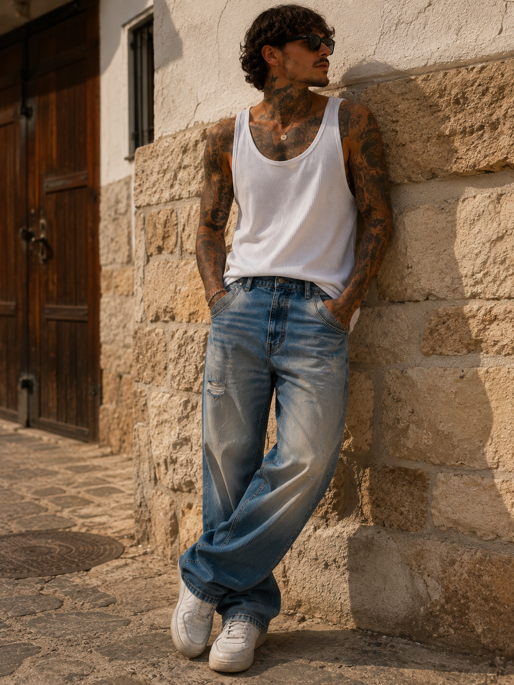 Vaquero vintage Absolut Joy Y2K – Talla L