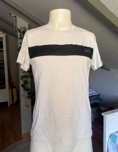 Camiseta Replay blanca con logo frontal | Talla M