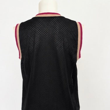 GRMY Mesh Tank Top Negra Streetwear - Talla L