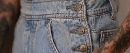Peto Vaquero Vintage NEW CARD · Talla 36