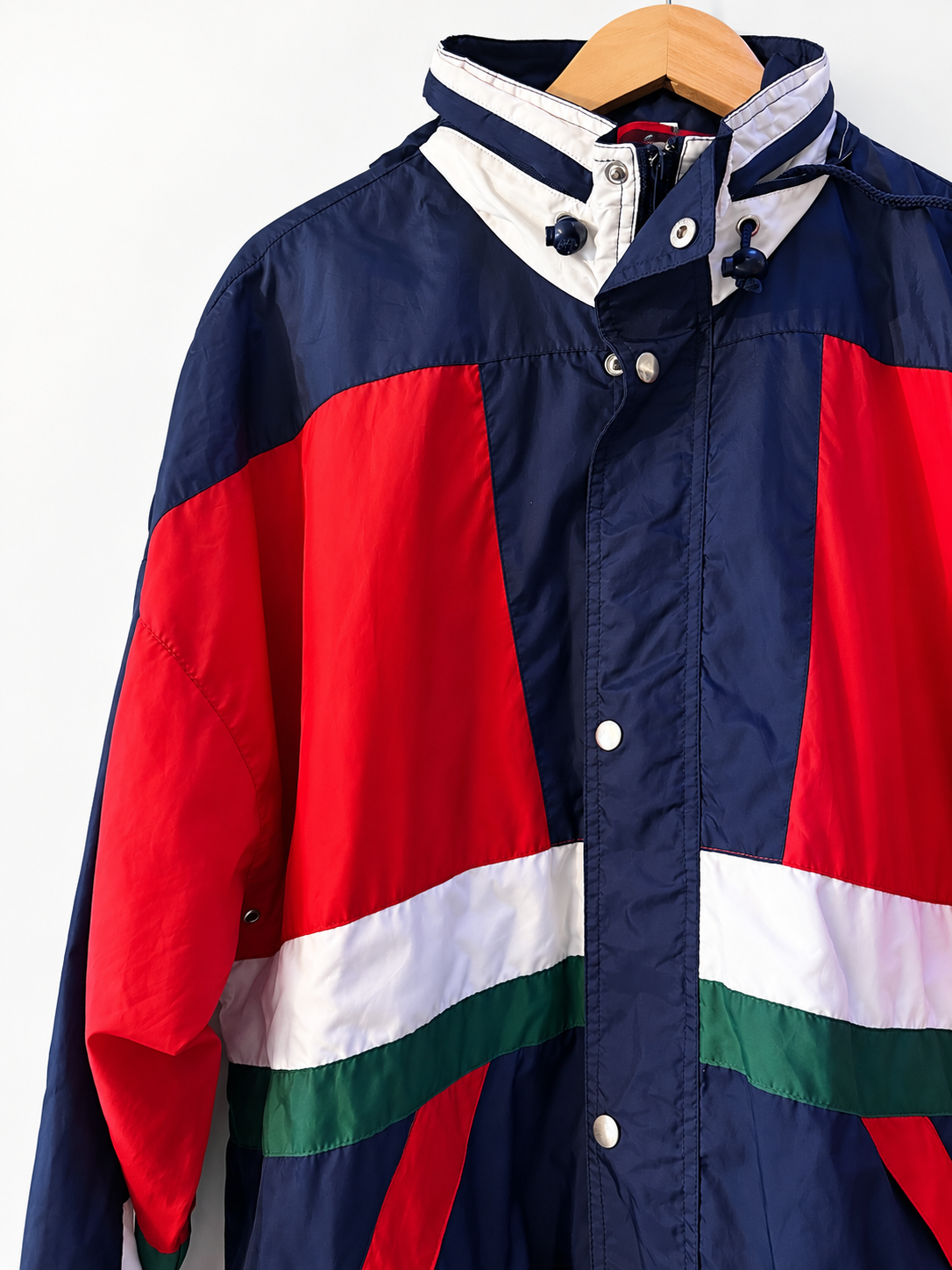 Cazadora Vintage 90s Color Block