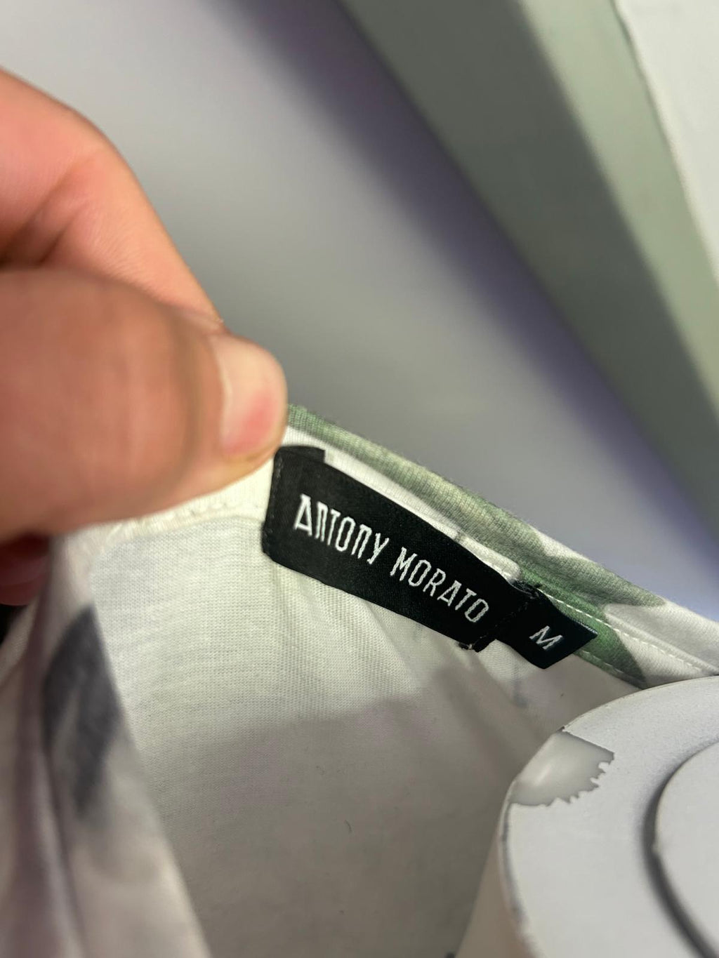 Camiseta Antony Morato estampado floral | Talla M | Algodón Premium