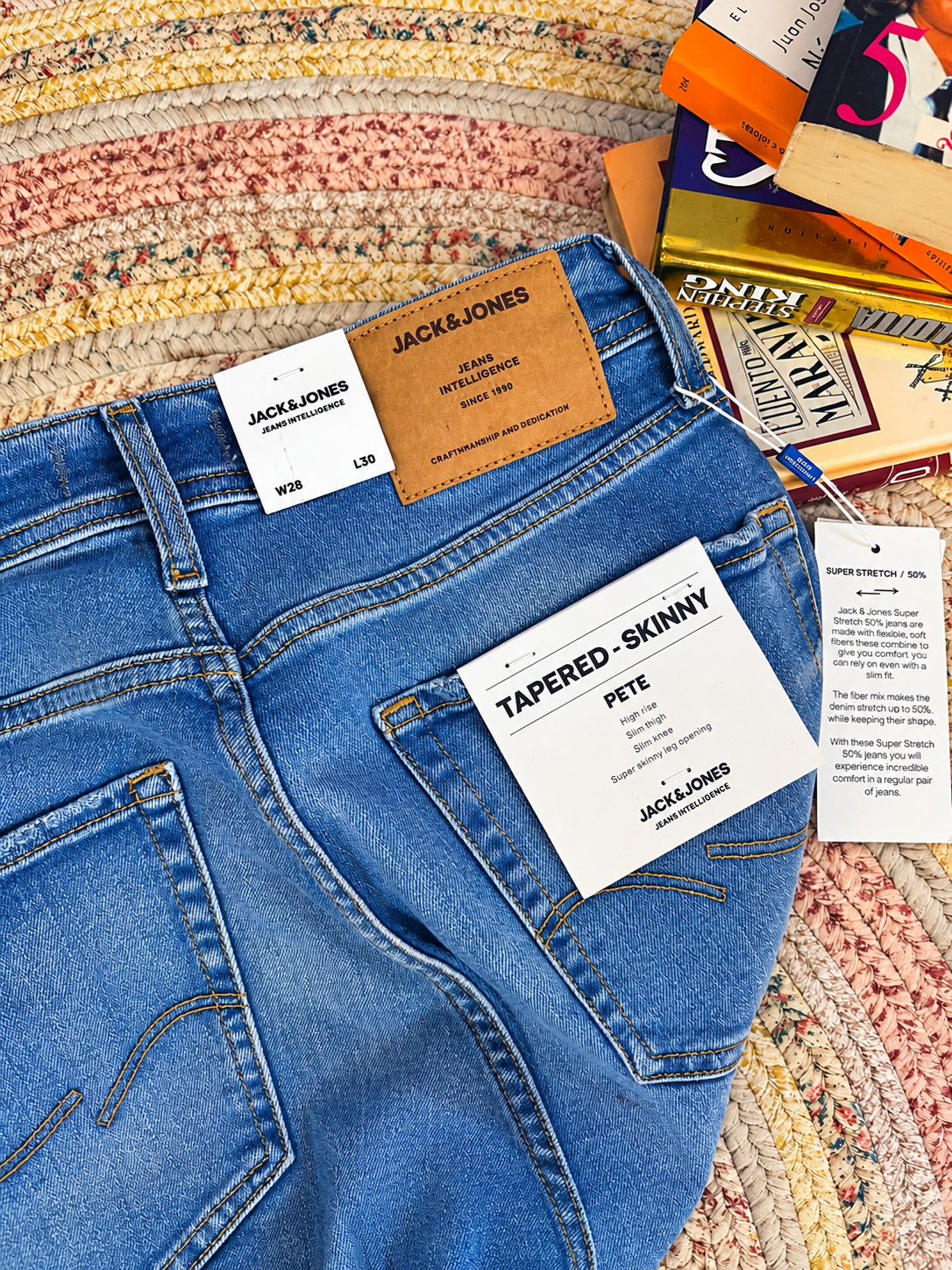 Vaquero Jack & Jones Tapered Skinny Pete · W28 L30