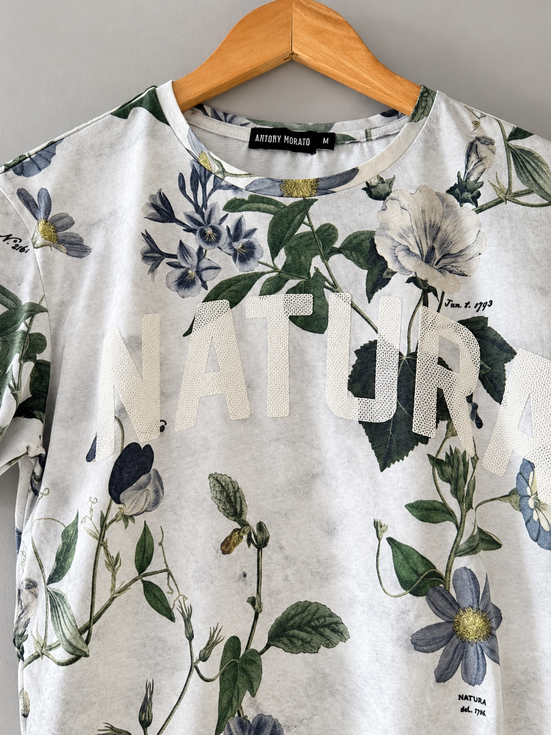 Camiseta Antony Morato Floral “Natura” · Talla M