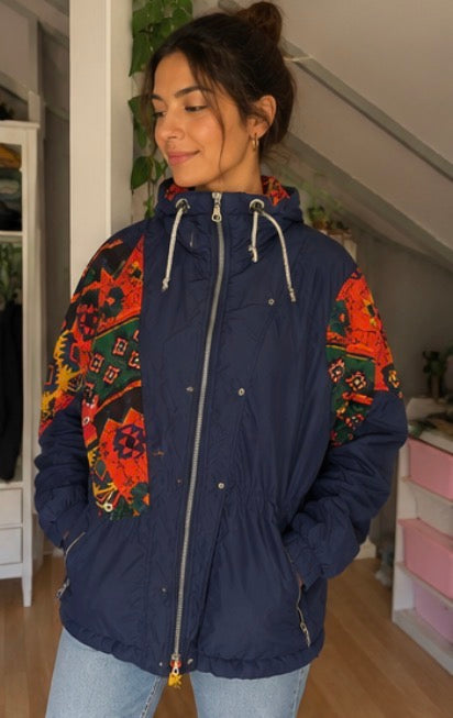 Chaqueta Vintage CAPT. COOK Multicolor 90s Oversize | Adonay Vintage