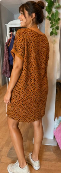 Vestido Animal Print Costes Basic XXL