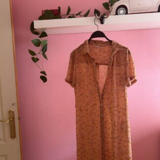 Vestido camisero flores 🌸