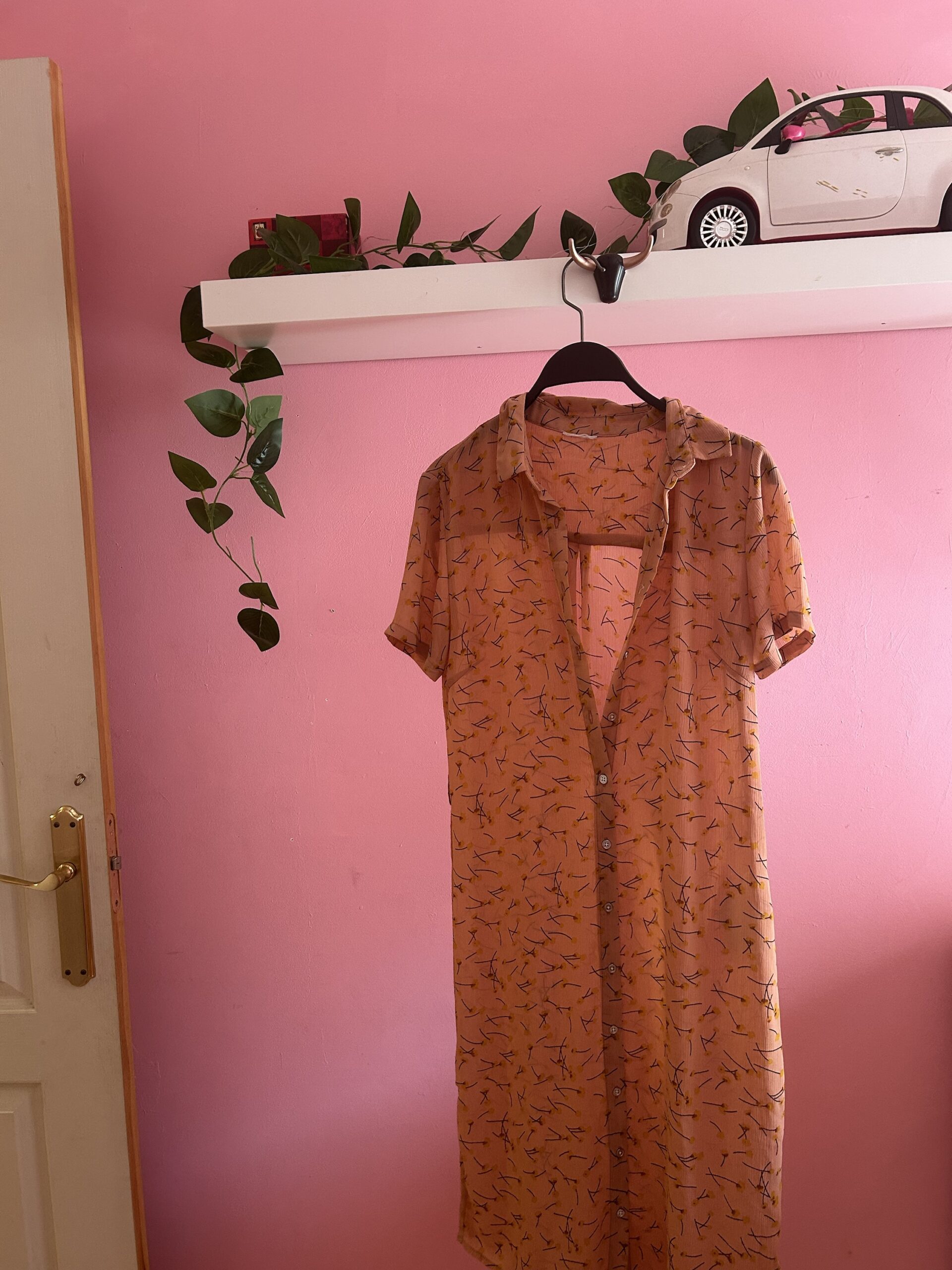 Vestido camisero flores 🌸