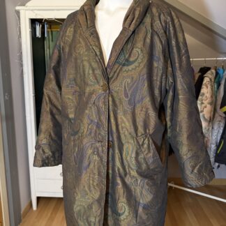 Abrigo vintage paisley CAROL by PRECA 90s