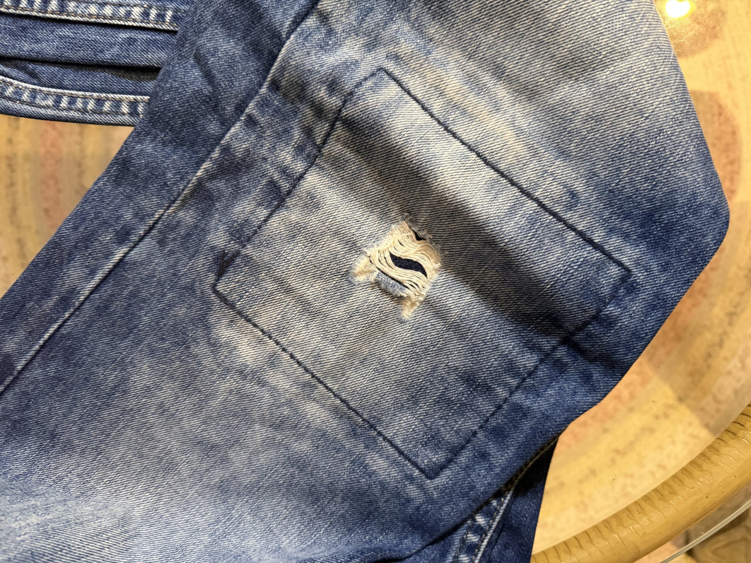 Vaqueros rectos vintage Bershka Straight Fit - Imagen 3