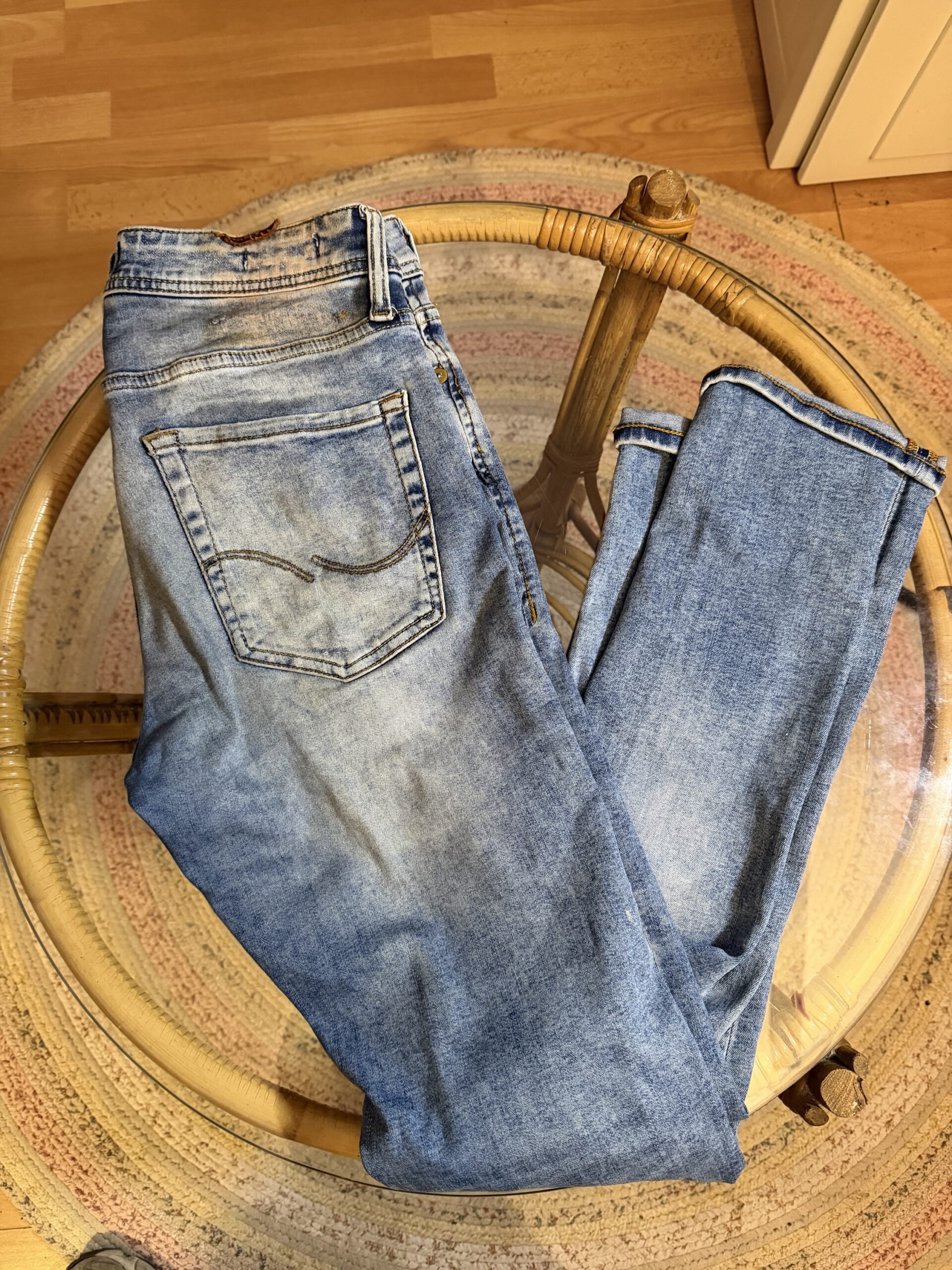 Vaqueros claros vintage Jack & Jones Slim Glenn