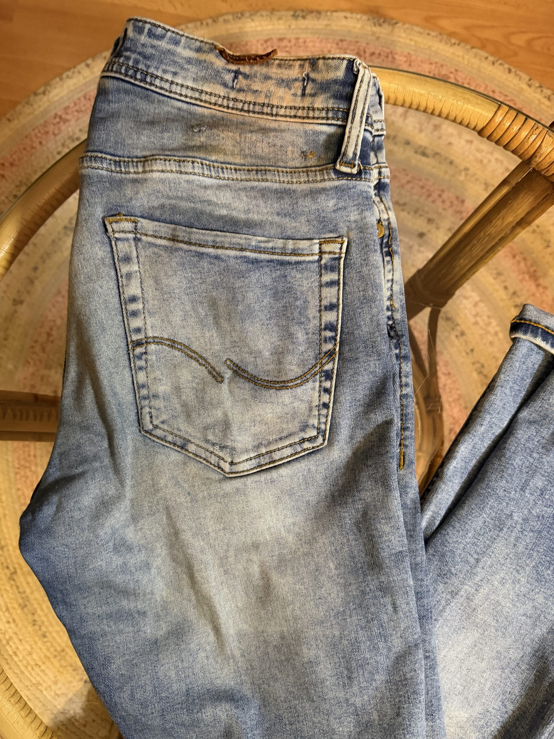 Vaqueros claros vintage Jack & Jones Slim Glenn - Imagen 2