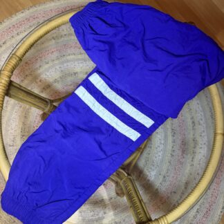 Pantalón deportivo vintage 90s · Azul eléctrico