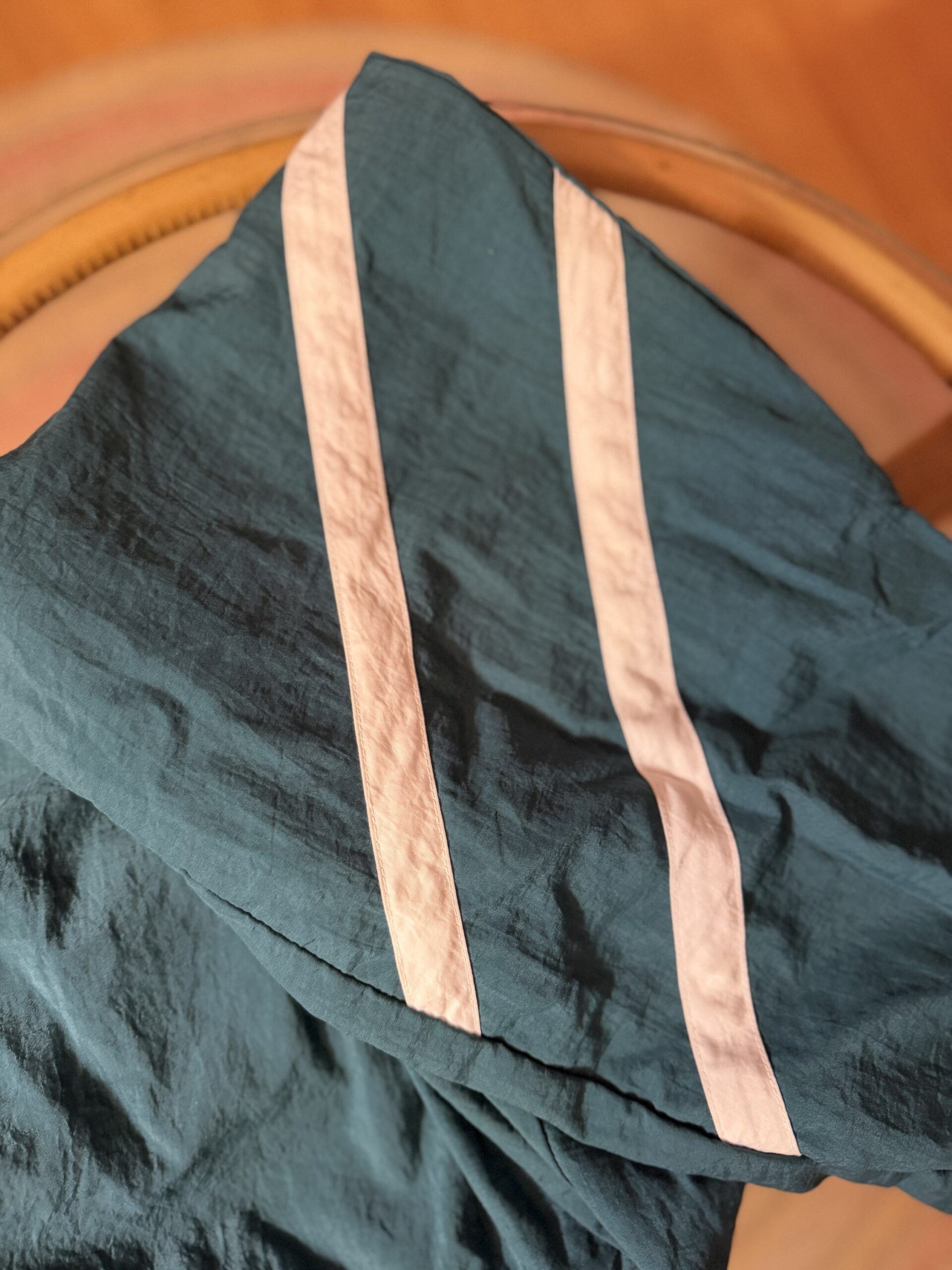 Pantalón deportivo vintage 90s · Verde petróleo - Imagen 3