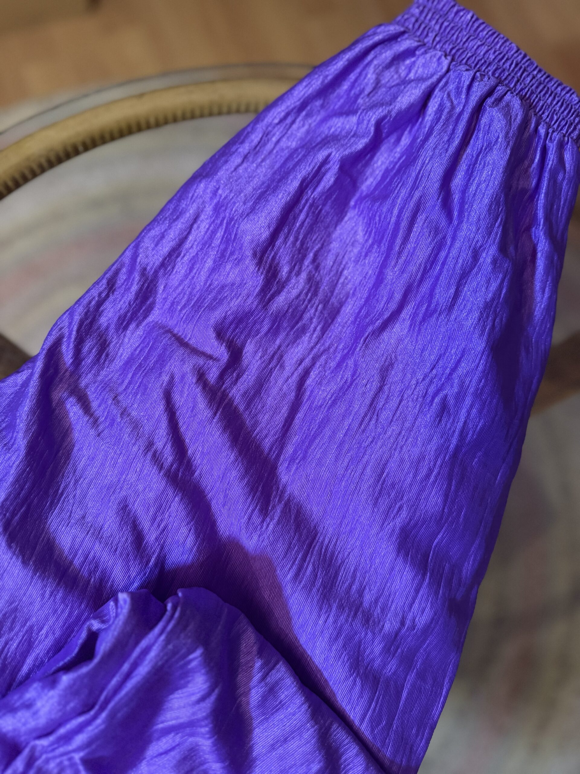 Pantalón chándal vintage morado 90s - Imagen 2