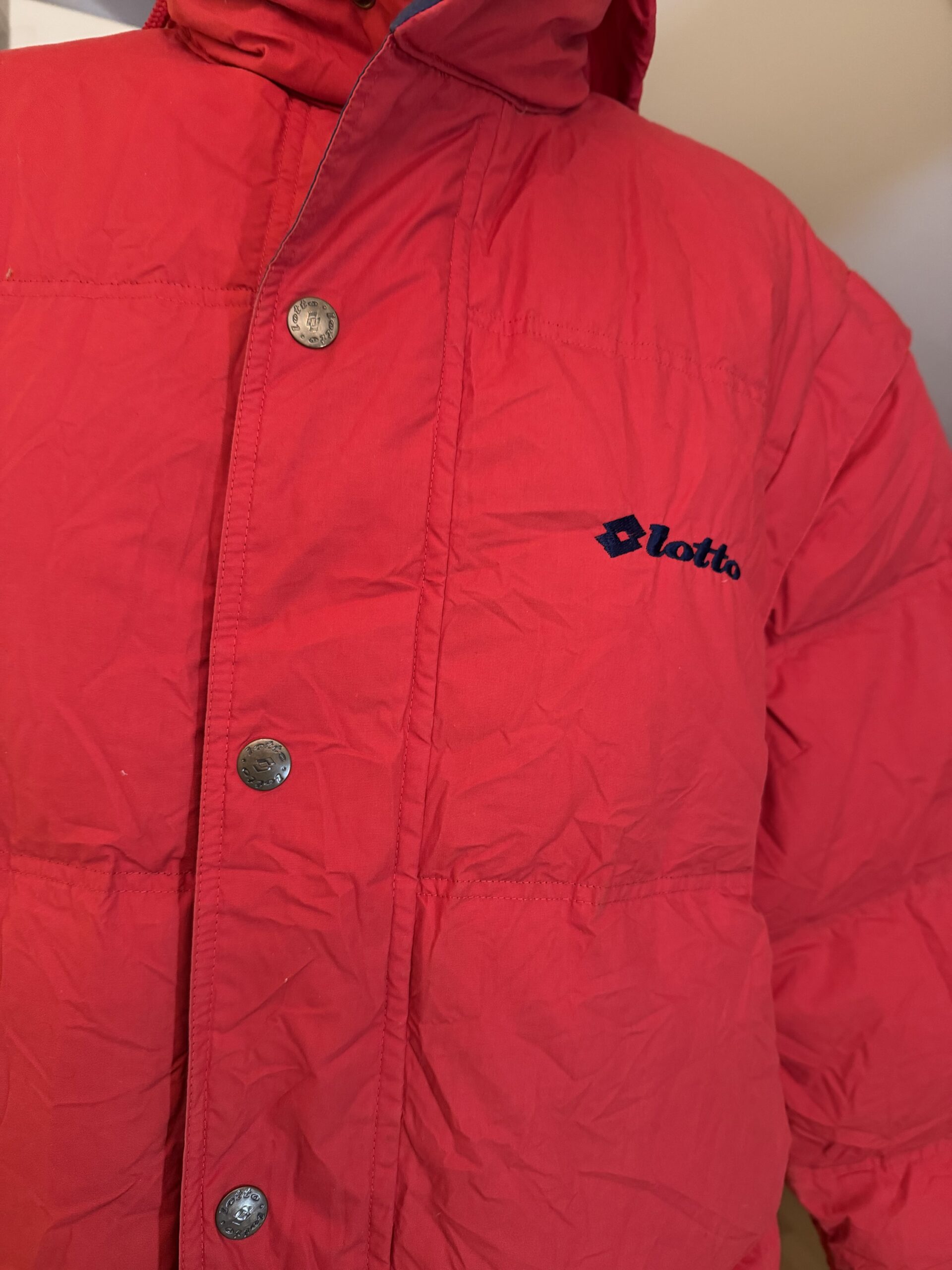 Plumas Lotto reversible 3 en 1 · Abrigo / Chaleco · Vintage - Imagen 2