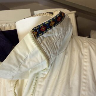 Cortavientos vintage blanco roto · Detalles ski 90s (rebajas)