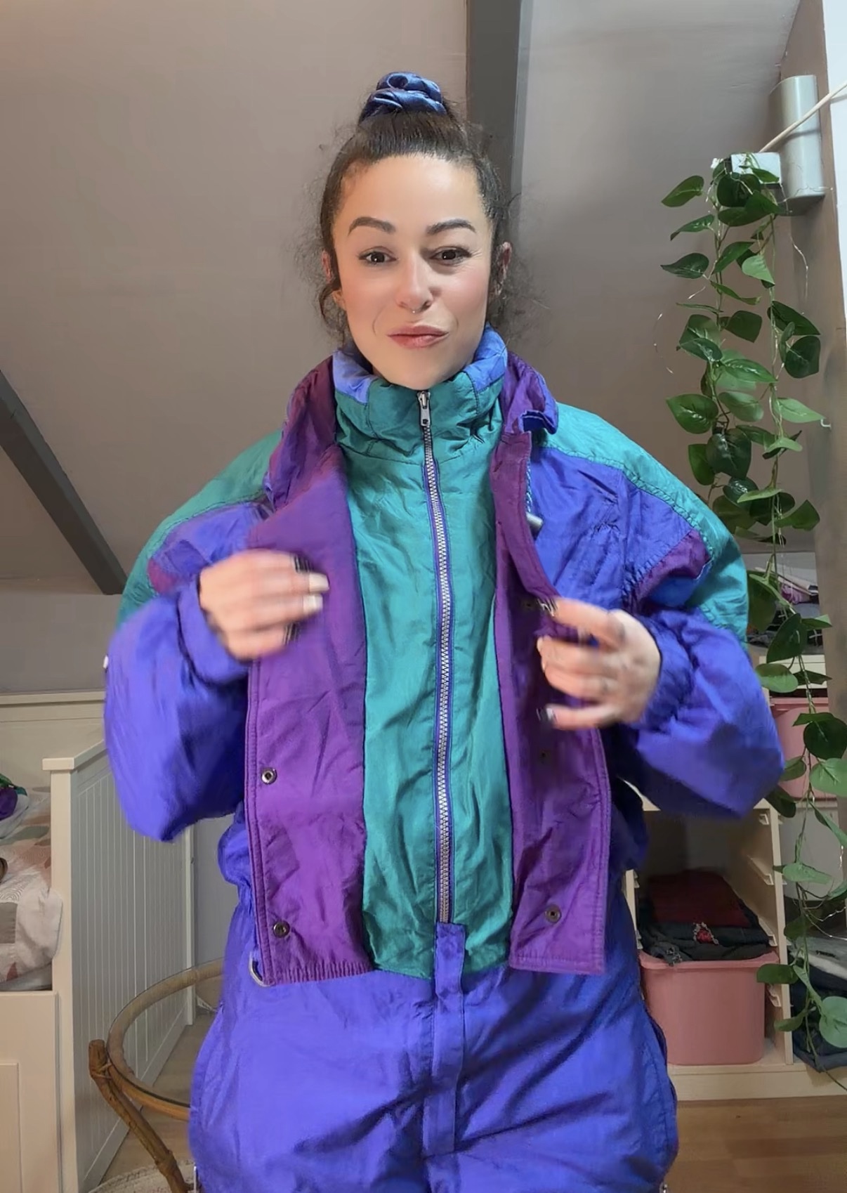 Mono de Ski Vintage 90s – Edición Milán – Rebajas - Imagen 3