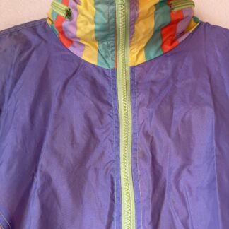Chaqueta Vintage 90s Italiana Multicolor Oversize L