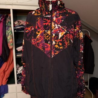 Chaqueta Vintage Alex Athletics Estampado Abstracto 90s – Talla XL