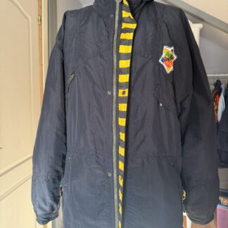 Chaqueta vintage retro 90s parche multicolor